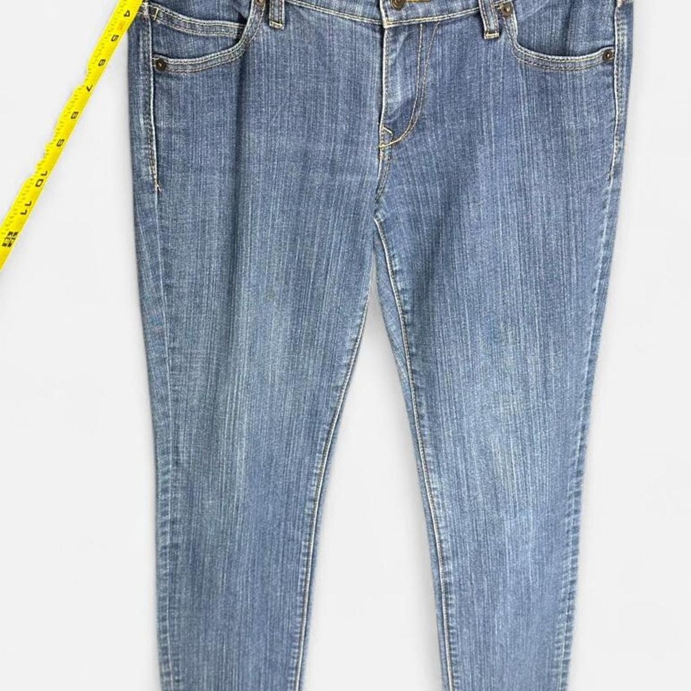 Old Navy The Diva Skinny Jeans Blue Denim Medium Wash Low Rise Size 6 Regular